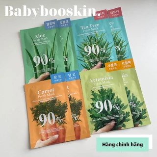 Mặt nạ dưỡng thiên nhiên BRING GREEN 90% FRESH MASK