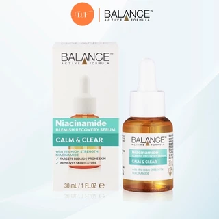 Serum Balance Niacinamide 15% Active Formula Blemish Recovery ngừa mụn, giảm thâm, se lỗ chân lông 30ml