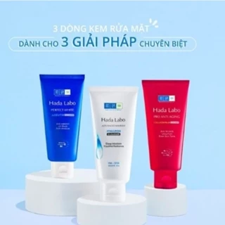 Sữa Rửa Mặt HADA LABO Dưỡng Ẩm Chống Lõa Hóa Dưỡng Trắng Giúp Da Săn Chắc Mịn Màng Ẩm Mượt