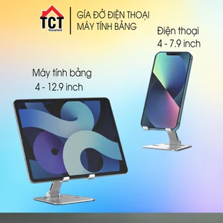 Giá đỡ điện thoại, iPad, máy tính bảng hợp kim nhôm cao cấp L201 thiết kế sạc và gấp gọn