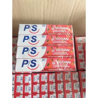 12 tuýp kem đánh răng PS Bé ngoan hương dâu (12 tuýp x 35g)