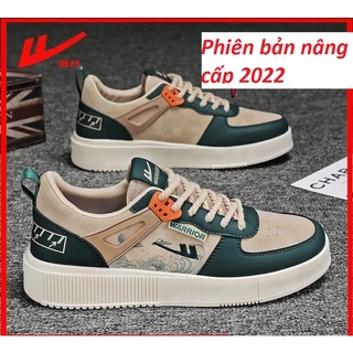 Giày thể thao nam Warrior phiên bản cao cấp 2022. Giày Sneaker Nam Warrior sẵn xanh blue 43-44