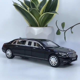 Mô hình xe ô tô Mercedes Maybach S600 Pullman tỷ lệ 1:24 [TẶNG BIỂN SỐ VIP]