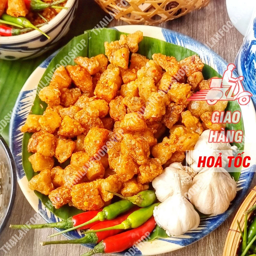 Tóp Mỡ Mắm Tỏi Siêu Ngon - Lon 250gr