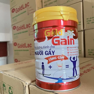 Sữa tăng cân Goldlac Gain 900g dành cho người gầy thích hợp mọi lứa tuổi (1 tuổi trở lên)