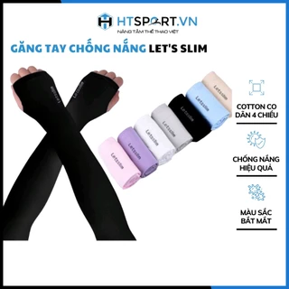 Găng Tay Chống Nắng, Bao Tay Chống Nắng Nam Nữ Let's Slim Cao Cấp