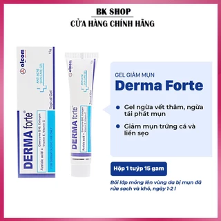 [Chính Hãng] Gel Mờ Thâm Mụn Gamma Derma Forte Giảm Viêm 15g