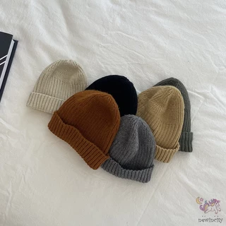 Mũ beanie Màu Sắc Ấm Áp Phong Cách Hàn Quốc Cho Bé