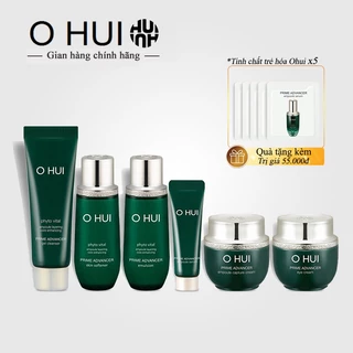 [Tách set] Bộ Dưỡng Da Chống Lão Hóa Ohui xanh 6 sản phẩm - Ohui Prime Advancer Special Set 6 items; Bộ Ohui Xanh mini