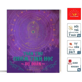 SÁCH - Toàn thư chiêm tinh học dự đoán - Tác giả Kris Brandt Riske, M.A Tặng Kèm Bookmark