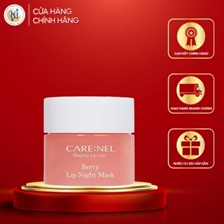 Mặt Nạ Ngủ Môi Dưỡng Và Giảm Thâm Hương Dâu Care:nel Lip Sleeping Mask Berry 5g