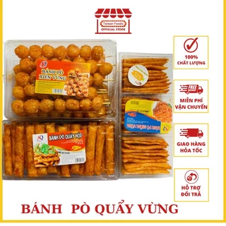 Bánh Pò Xiên Vừng - Bánh Pò Quẩy Hộp Siêu Ngon - Hộp To 320gr