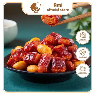 [Loại Thượng Hạng] Bim bim ớt snack ớt cay ớt chiên giòn tẩm vừng trắng cùng đậu phộng cay món ăn vặt cao cấp - Túi 200g