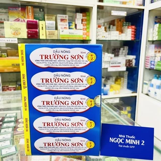 ✅ [Chính Hãng] Dầu nóng Trường Sơn , chai 10ml , Dầu , trường sơn , nóng , daunong trường Sơn