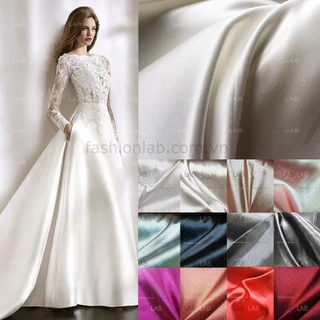 (Có video) Vải satin váy cưới ánh trai (m) #0301