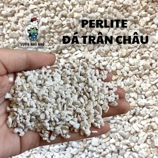 500gr Đá Perlite , Đá Trân Châu siêu phẩm trộn giá thể trồng Sen đá, Xương rồng, Hương Thảo, Hoa hồng - Vườn Nhỏ Nhỏ