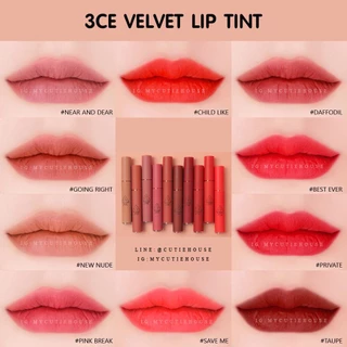 SON 3CE VELVET LIP TINT