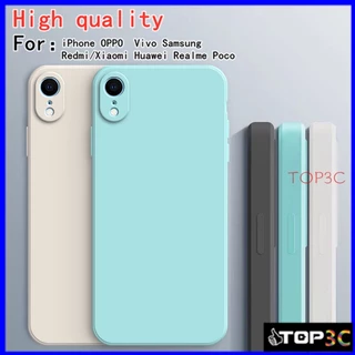 Ốp Điện Thoại Màu Trơn Cho iPhone XR 8 plus 7 plus Xs max X 6 plus 6 plus se2 6 6s YT