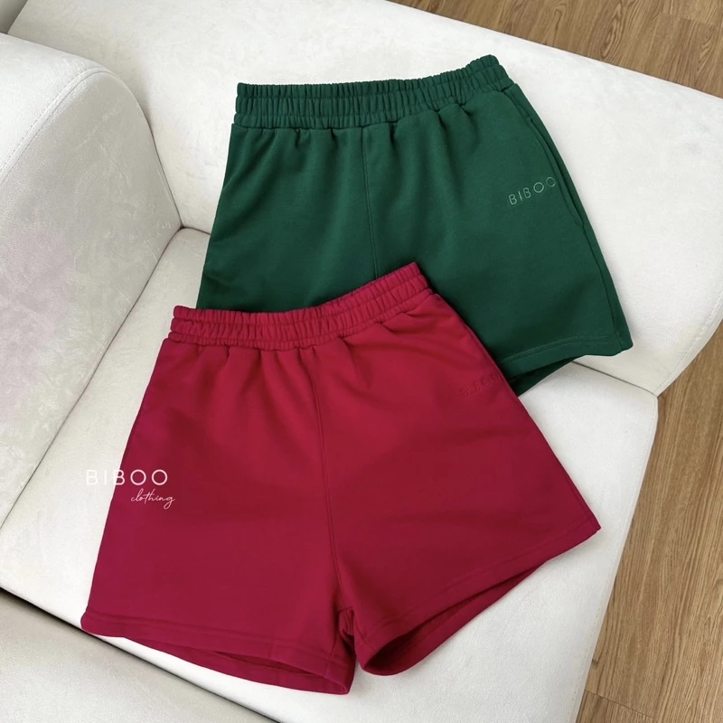 BIBOO - Quần short cơ bản BASIC lưng thun BB