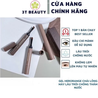 Gel HERORANGE Chải Lông Mày Lâu Trôi Chống Thấm Nước