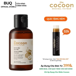 Gel Bí Đao Rửa Mặt Cocoon Giảm Dầu & Mụn 140ml