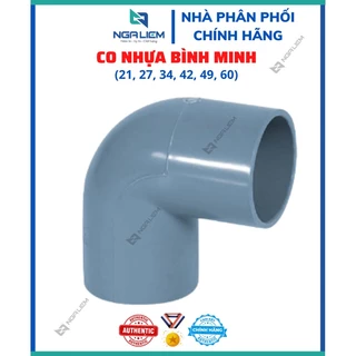 Co Nhựa Bình Minh (các cỡ 21, 27, 34, 42, 49, 60) [GIÁ TỐT NHẤT THỊ TRƯỜNG]