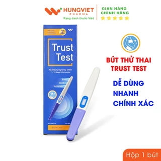 Bút thử thai Trust Test HungViet Pharma hộp 1 bút