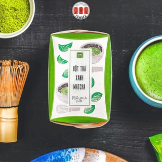 Bột trà xanh matcha L’angfarm túi 4g, hộp, 16 túi, mẫu hanko