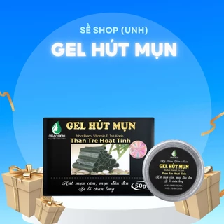 (HÀNG THẬT) Gel Lột Mụn Hút Mụn Than Tre, Gel Mụn Hoạt Tính Ngân Bình hàng công ty chính hãng .