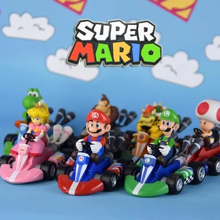 Mô Hình Xe Đua Super mario Kích Thước 12cm Có 7 Kiểu