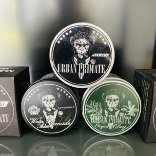 [CHÍNH HÃNG] Sáp vuốt tóc Urban Primate Clay 90gr,Superhold Pomade 90gr,Organic Clay 90gr siêu giữ nếp 24h, NK Thái Lan