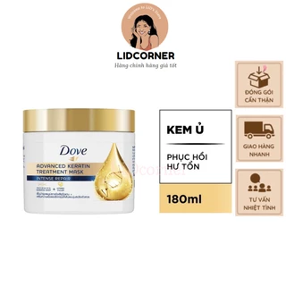 Kem ủ Dove Keratin Phục Hồi Hư Tổn Cao Cấp 180ml