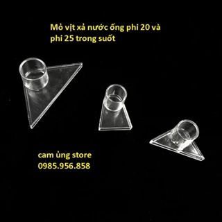 Đầu ra mỏ vịt chia 2 hướng - Mỏ vịt xả nước giá rẻ- đầu out mỏ vịt