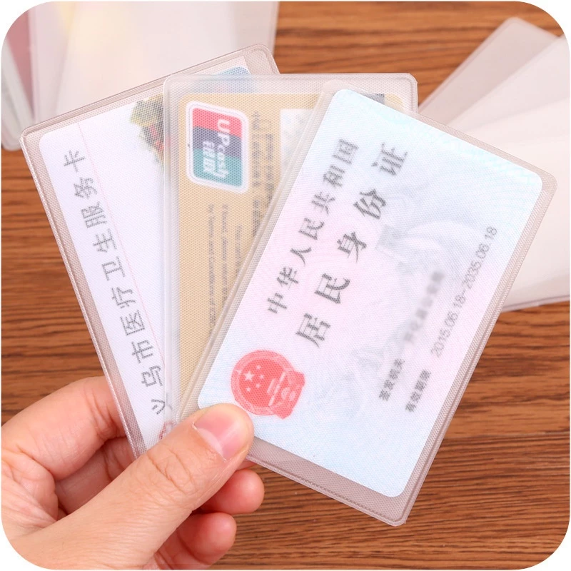 [Xả Giá Sỉ] Set 50 Túi Đựng Thẻ Căn Cước Công Dân, Túi Bọc, Bao Đựng, Vỏ Bọc Thẻ Trong Suốt Đa Năng