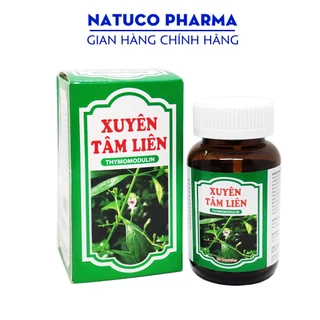 Viên uống XUYÊN TÂM LIÊN  - thành phần 100% thảo dược quý, Giải cảm, giảm ho, sốt, sổ mũi, bổ phế, bổ phổi