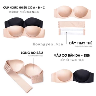 Bra cúp ngực kèm dây trong