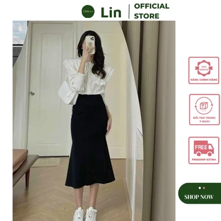 Chân Váy Đuôi Cá Dáng Dài Chất Liệu Zip Siêu Co Giãn Linastore 038