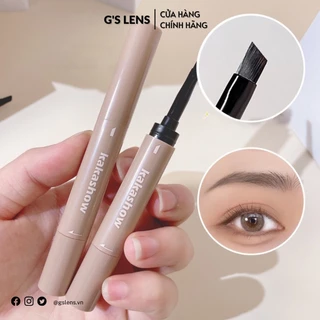 Bút Gel Kẻ Lông Mày Chống Thấm Nước Và Mồ Hôi Lâu Trôi Không Phai Màu 4 Màu Kakashow -G'S LENS