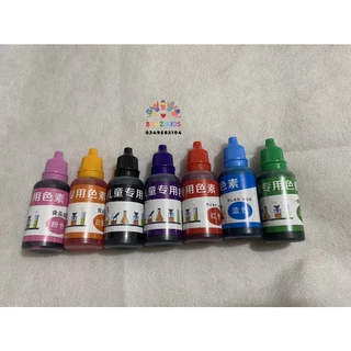 Set 7 màu thưc phẩm làm thí nghiệm cho bé siêu an toàn - dung tích 20ml nhà BENKIDS