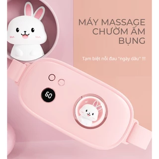 Máy Massage Làm Ấm Bụng Đai Đeo Giảm Đau Bụng Kinh Nguyệt, Làm Ấm Tử Cung Cho Phụ Nữ Đến Kì, Quà Tặng Bạn Gái FERADO