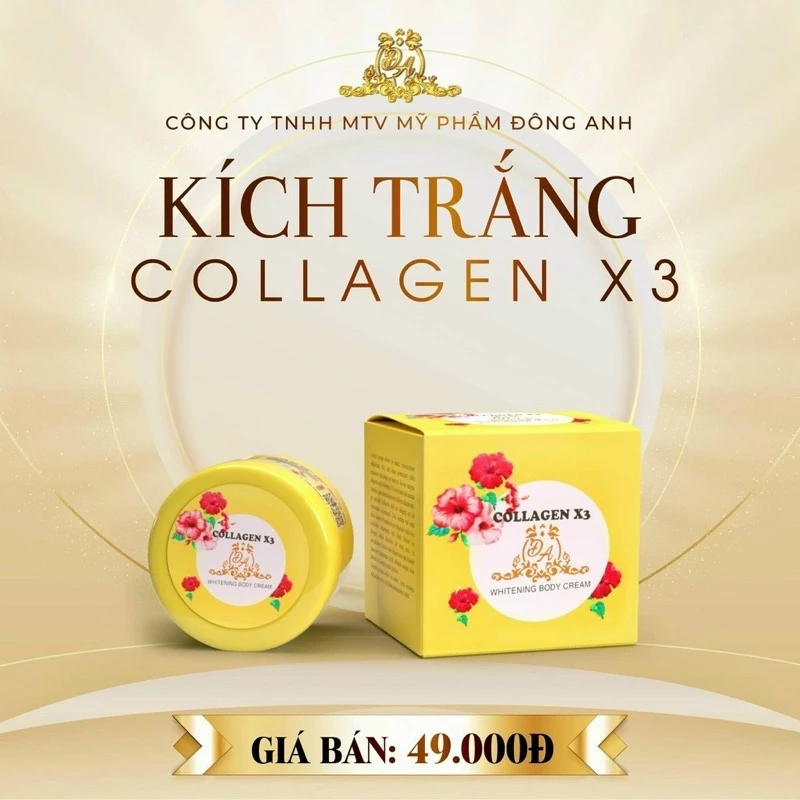 Kem kích trắng X3 hàng chính hãng Cty Đông Anh