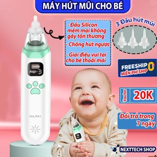 Máy hút mũi tự động cho bé máy hút dịch mũi trẻ em thông minh