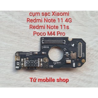 Cụm sạc Xiaomi Redmi Note 11 4G , Xiaomi Redmi Note 11s , Xiaomi Poco M4 Pro