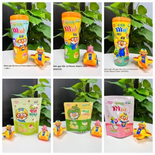 Bánh ăn dặm hữu cơ PORORO Mom's Care cho bé 6m+ (T8/2024)