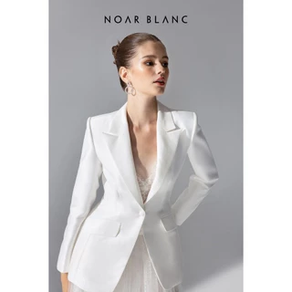 [NOAR BLANC] Áo khoác blazer trắng thiết kế sang trọng - Vincent Blazer