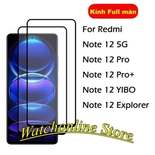 Cường lực Full màn Xiaomi Redmi Note 12 Pro Note 12 Note 11 Pro Note 11 Pro 5G Note 11 Rdmi Note 11Pro Plus