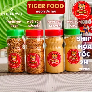 Muối tôm tây ninh TIGER FOOD Muối tôm tây ninh đặc biệt loại ngon sử dụng chấm trái cây hoặc ăn bánh tráng