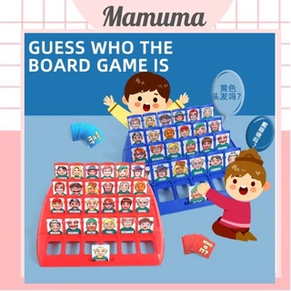 [Siêu hot] Bộ đồ chơi board game who is it kinh điển thú vị vui nhộn, bảng đoán nhân vật giúp bé rèn luyện trí nhớ