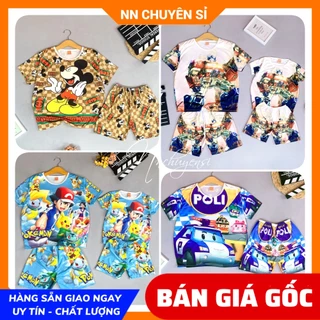 Bộ đồ bò sữa cho bé & người lớn đến 70 ký thun mềm mịn mát co giãn tốt đồ bé trai bé gái nam nữ DBRBD SIZE 6 ĐẾN XL