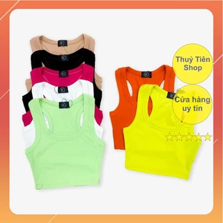 Áo Ba Lỗ Dáng Croptop Chất Cotton mã 5741